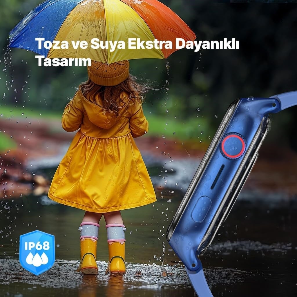 Ttec Kidi Pro AMOLED Ekranlı GPS 4G Sim Kartlı Akıllı Çocuk Saati Balerin Pembesi 2KSW03