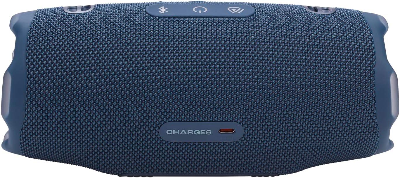JBL Charge6 Bluetooth Hoparlör, IP67, Mavi