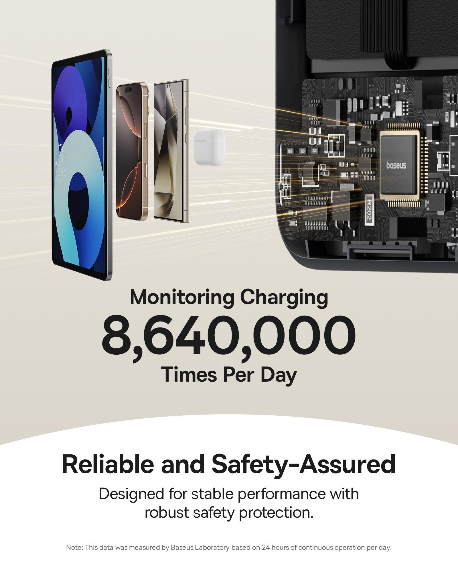 Baseus Nomos 3'ü 1 arada 10000mAh Power Bank - Qi2 15W Kablosuz Şarj, 45W Dahili Çift Yönlü Hızlı Şarj Kablolu, Siyah