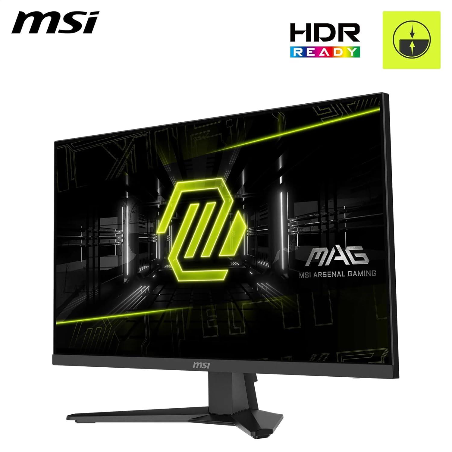MSI 27 MAG 274F 1920x1080 (FHD) 16:9 FLAT RAPID IPS 200HZ 0.5MS (GTG) ADAPTIVE-SYNC GAMING MONITOR