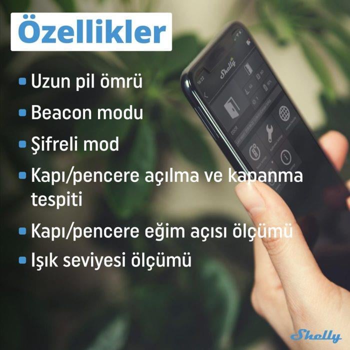 Shelly BLU Kapı ve Pencere Sensörü