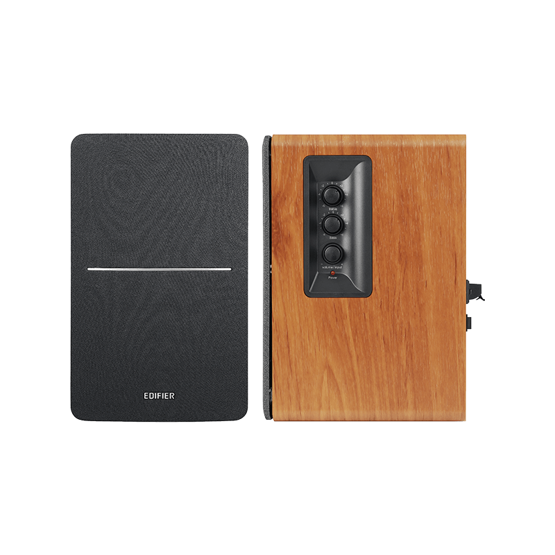 Edifier R1280DBs 42W RMS Bluetooth Aktif Raf Tipi Hoparlör – Optik/Koaksiyel, Çift RCA, Subwoofer Çıkışlı - Ahşap