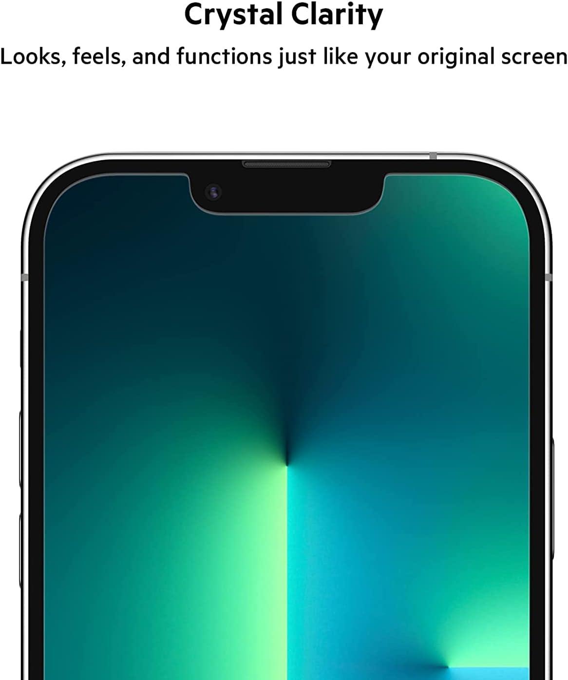 Belkin iPhone 13/13 Pro Screen Force Tempered Glass Ekran Koruyucu - Ova069ZZ