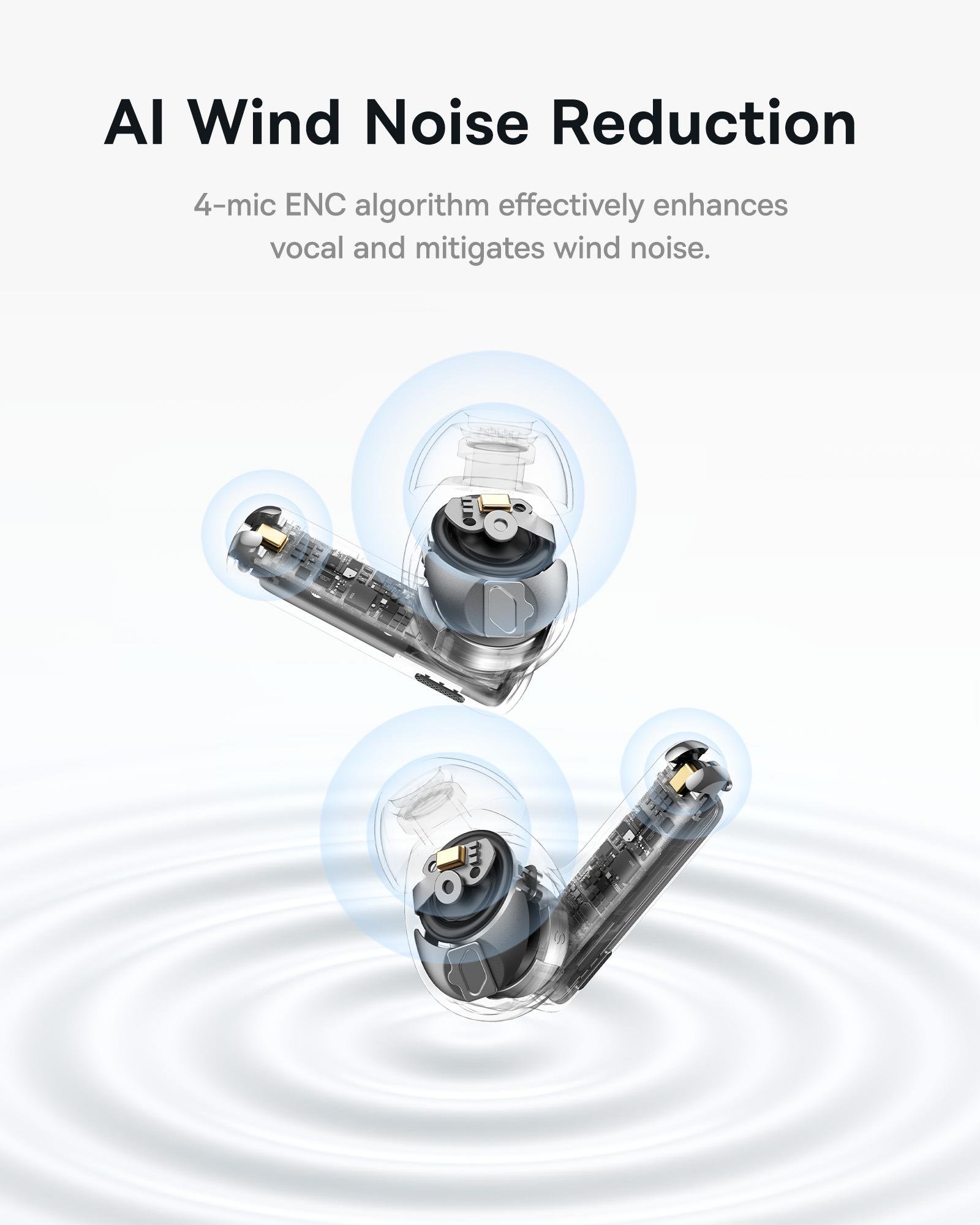 Baseus Bowie M2s Pro Hybrid ANC, Kablosuz Kulaklık, Beyaz