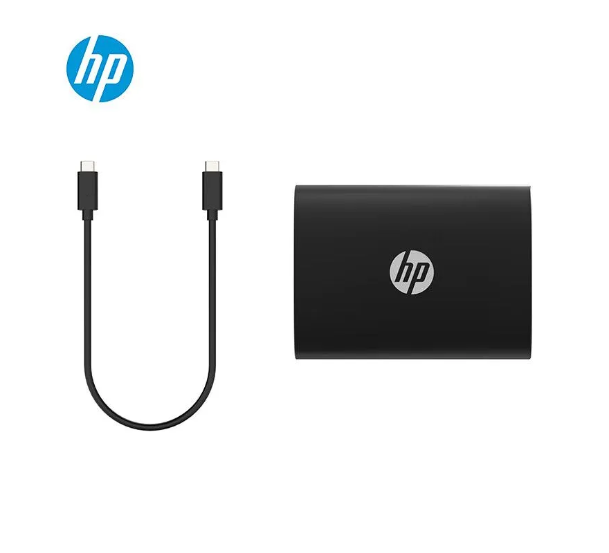 HP P900 1TB 2000MB/S-2000MB/S Type-C 3.2 Ps4-Ps5-Pc-Telefon-Tablet-Kamera Uyumlu External Taşınabilir SSD Siyah - 7M693AA