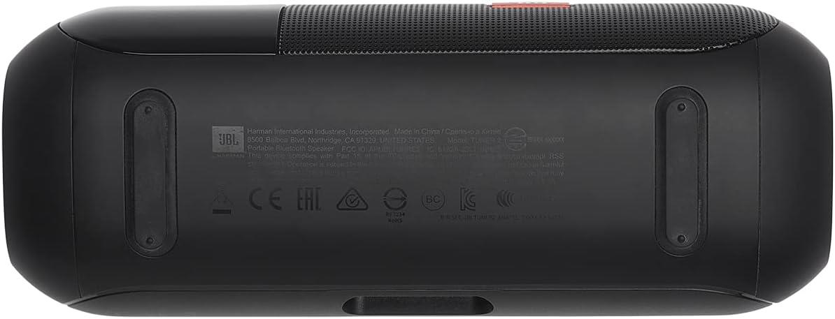 JBL Tuner2 Bluetooth Hoparlör, DAB-FM Radyo IPX7,Siyah