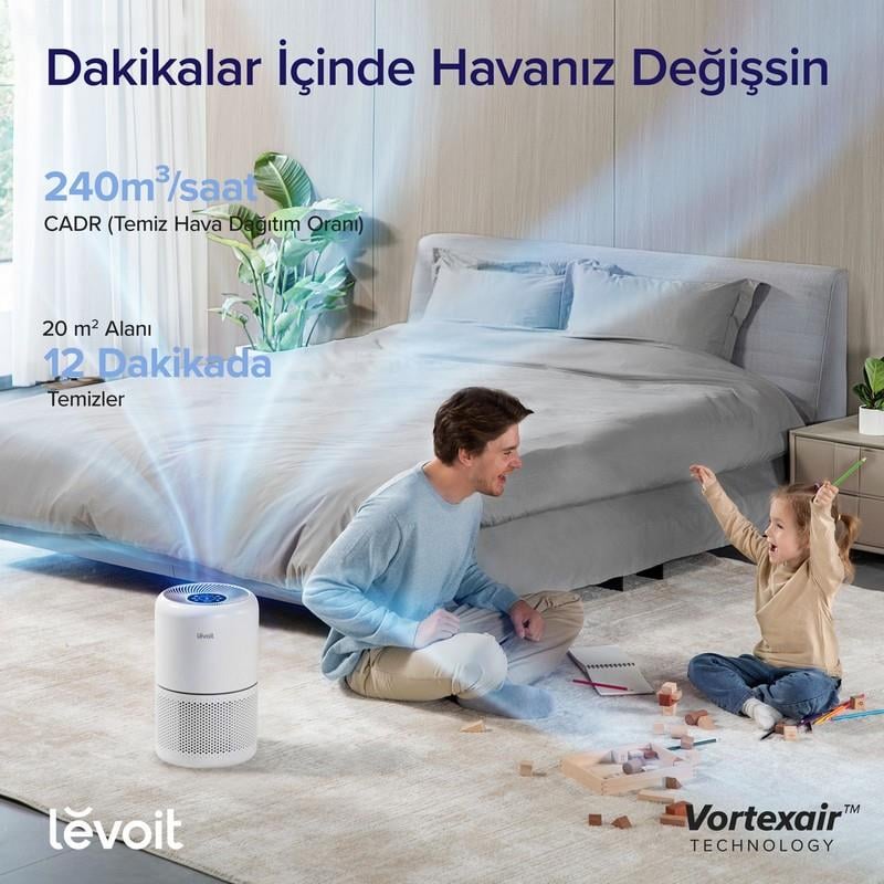 Levoit Core 300S Pro Akıllı Hava Temizleme Cihazı