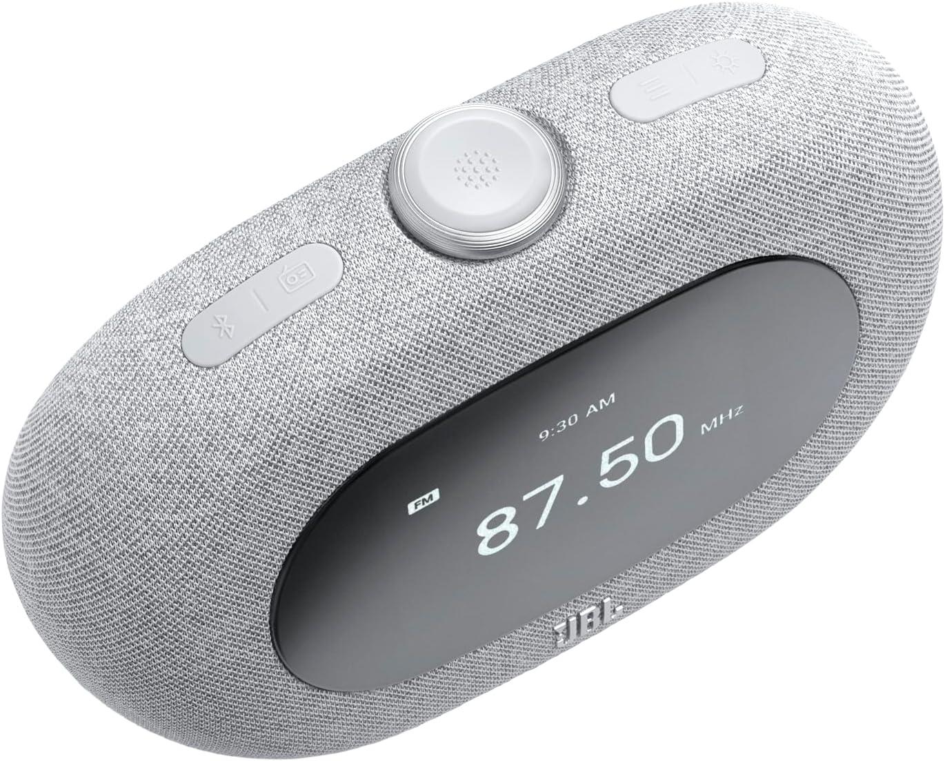 JBL Horizon 3 Alarmlı Saat, Bluetooth Hoparlör, Gri