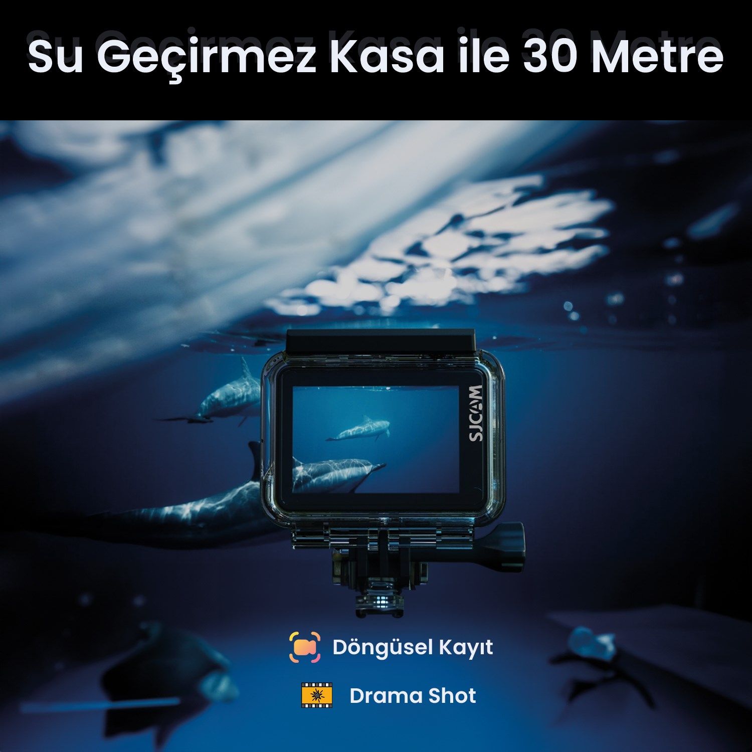 Sjcam SJ4000 Air Aksiyon Kamera Wi-Fi 4K / 30Fps