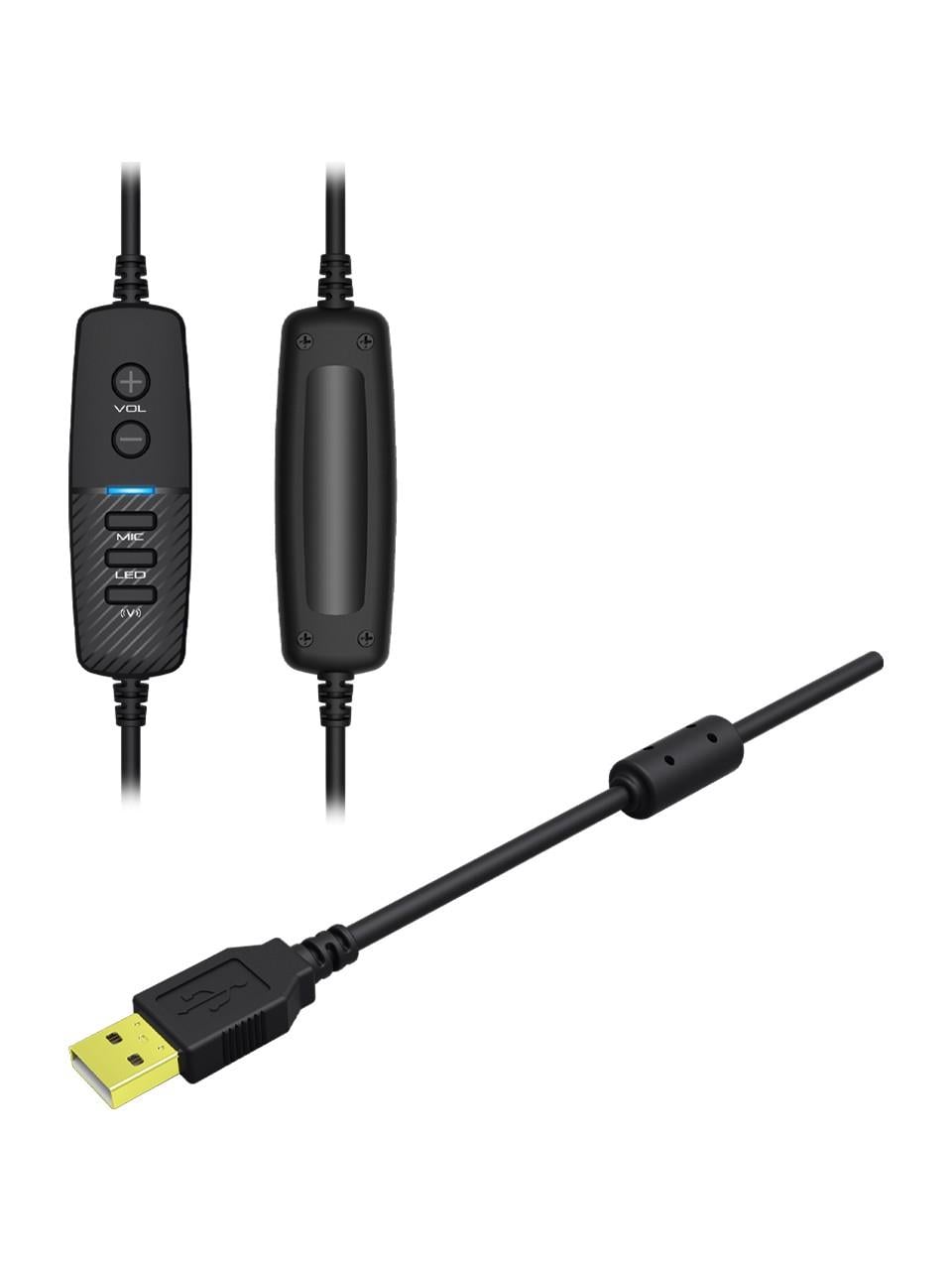 GAMEPOWER MIHAWK SIYAH 7.1 RGB GAMING KULAKLIK MF911GMP102