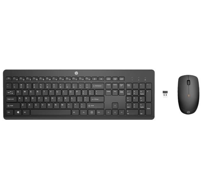HP 235 Kablosuz Türkçe Klavye & Mouse Set - Siyah