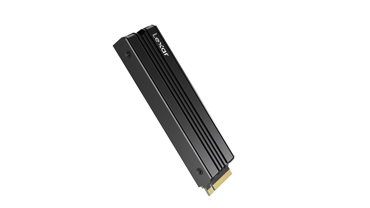 LEXAR SSD NM790 4TB HIGH SPEED PCIe GEN 4X4 M.2 NVMe UP TO 7400 MB/S READ AND 6500 MB/S WRITE WITH HEATSINK LNM790X004T-RN9NG