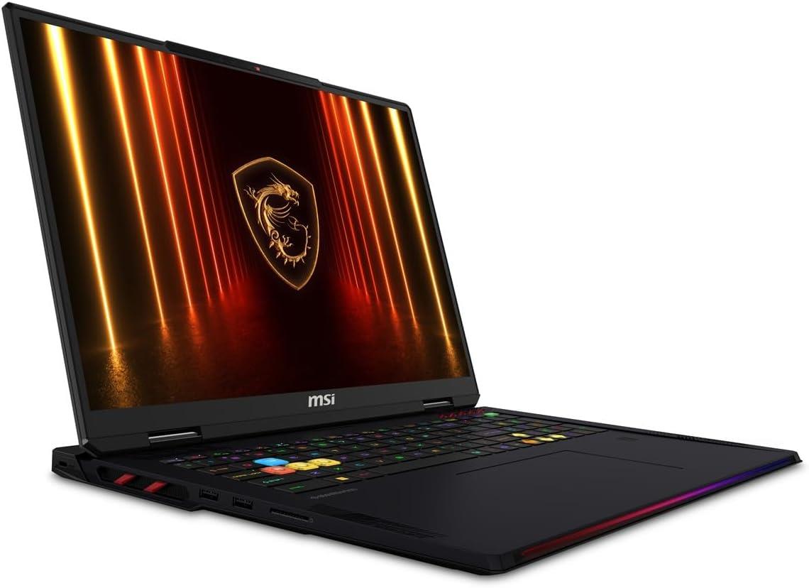 MSI Raider 18 HX AI A2XWJG-215TR ULTRA 9 285HX 64GB DDR5 Ram 4TB SSD RTX5090 24GB GDDR7 18'' UHD + Miniled 120Hz Windows 11 Home Taşınabilir Bilgisayar