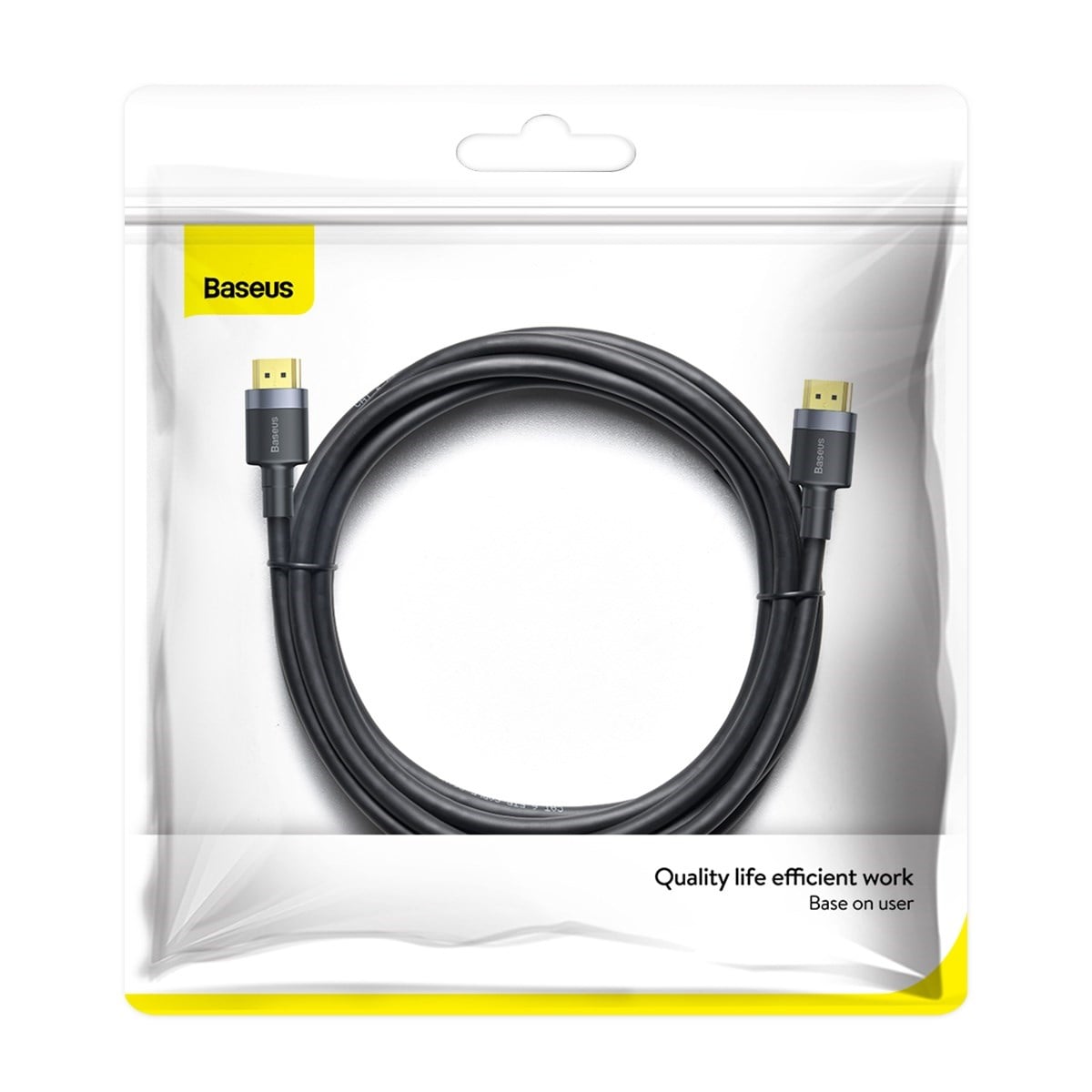 Baseus Cafule 4K HDMI Kablo 3 Metre, CADKLF-G01