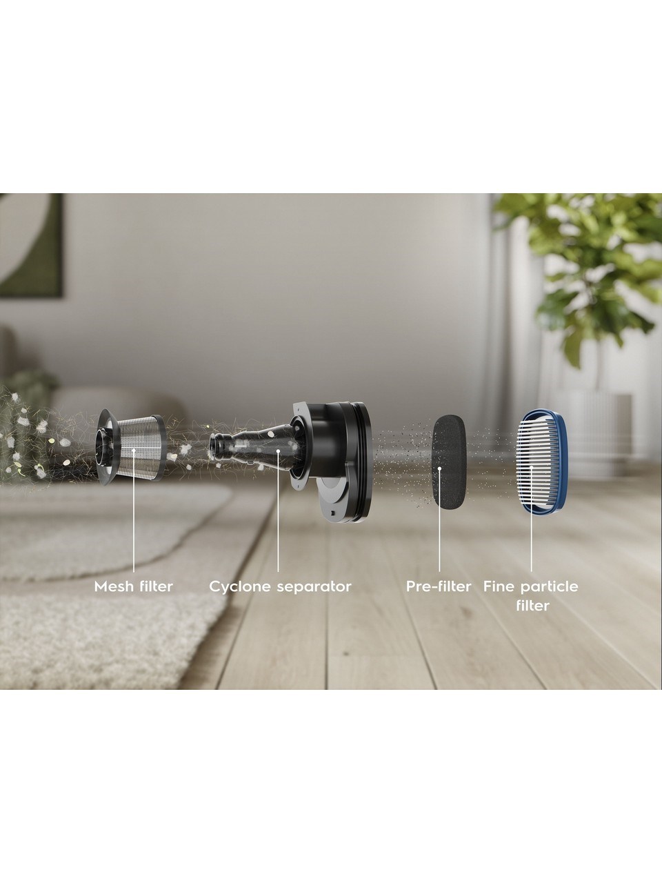 Electrolux EW82U2DB 800 Serisi 3'ü 1 Arada Islak & Kuru Kablosuz Süpürge