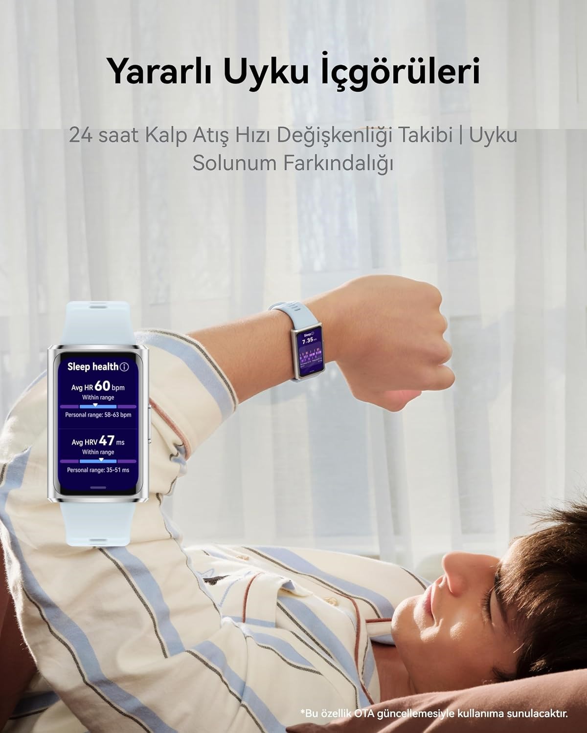 Huawei Band 11 Pro Akıllı Saat, Mavi