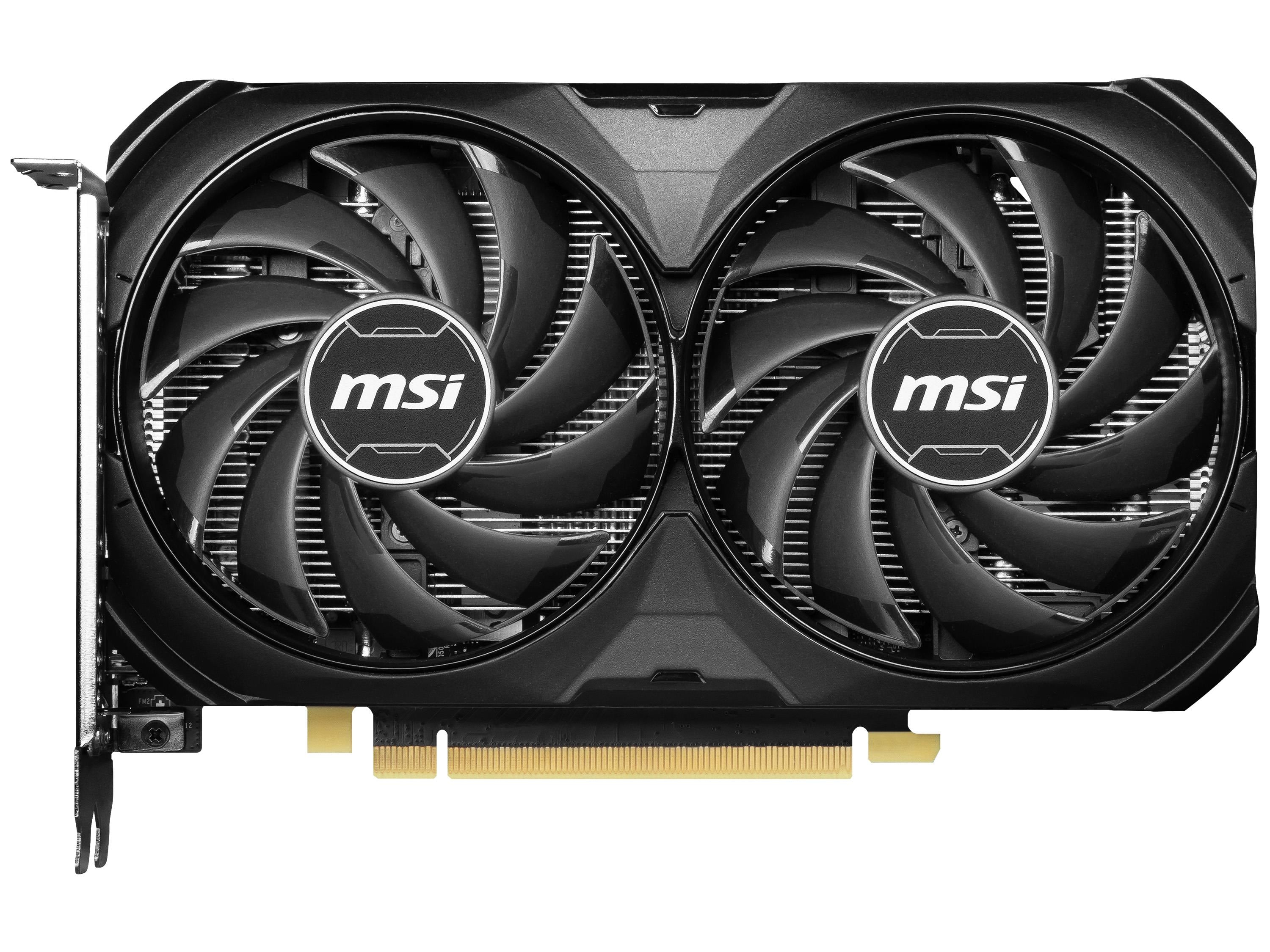 MSI VGA GEFORCE RTX 4060 TI VENTUS 2X BLACK 8G OC RTX4060TI 8GB GDDR6 128B DX12 PCIE 4.0 X16 (3XDP 1XHDMI)