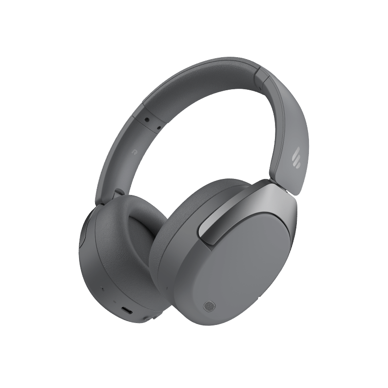 Edifier W830NB Bluetooth 5.4 ANC Noise Cancelling Kablosuz Kulak Üstü Kulaklık – 94 Saat Pil, LDAC, Hi-Res Audio Wireless - Gri