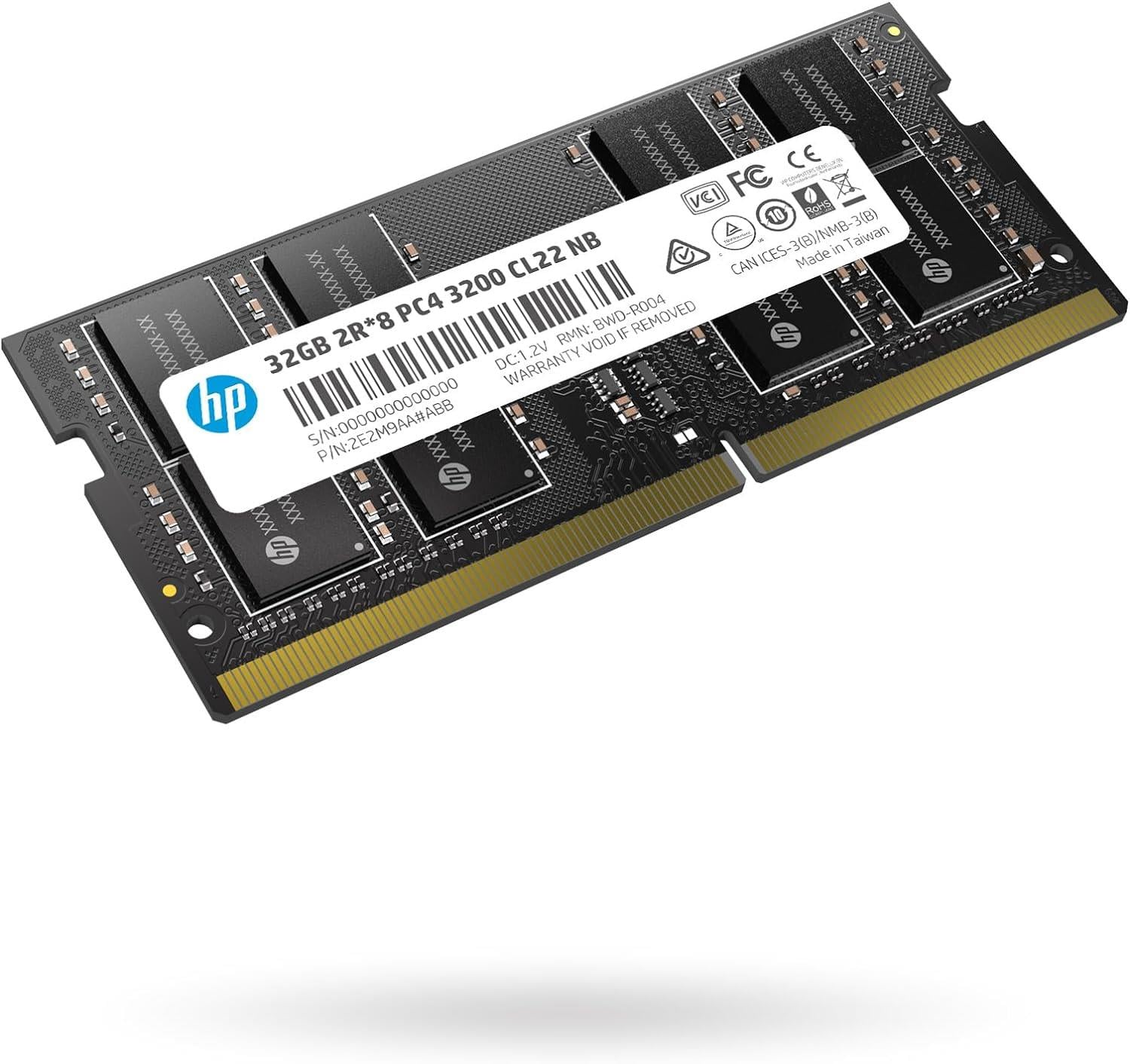 HP S1 DDR4 3200MHz SO-DIMM 32 GB RAM 2E2M9AA