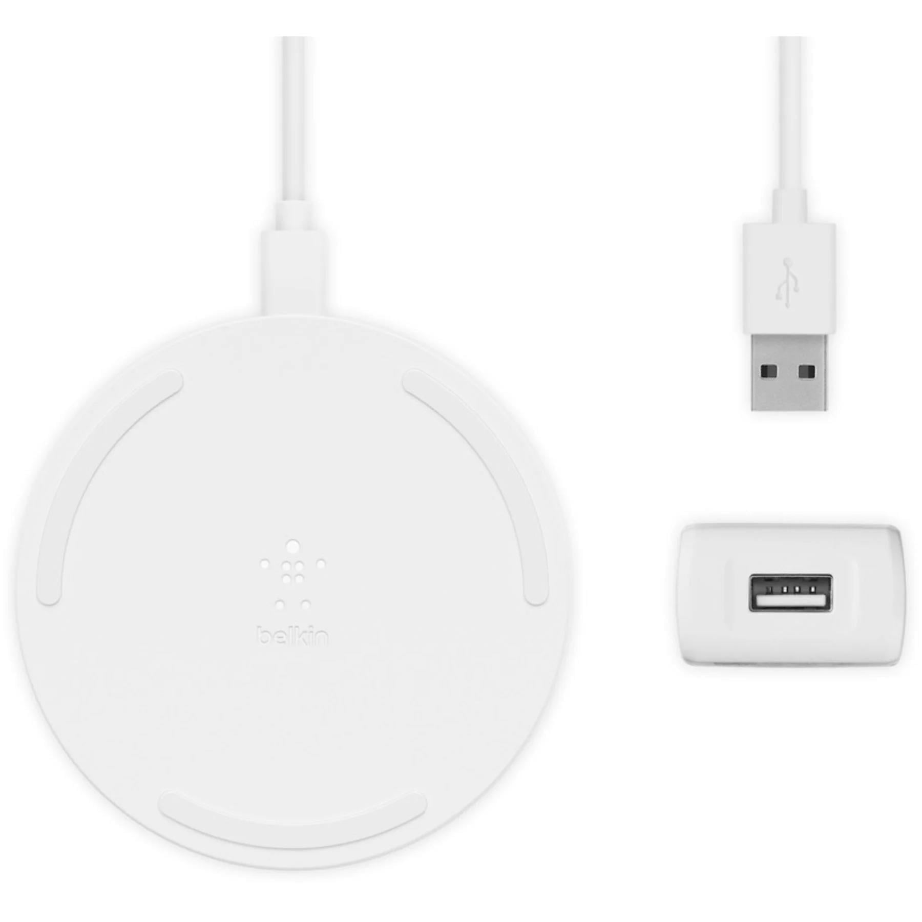 Belkin 10W Kablosuz Şarj Cihazı-Beyaz