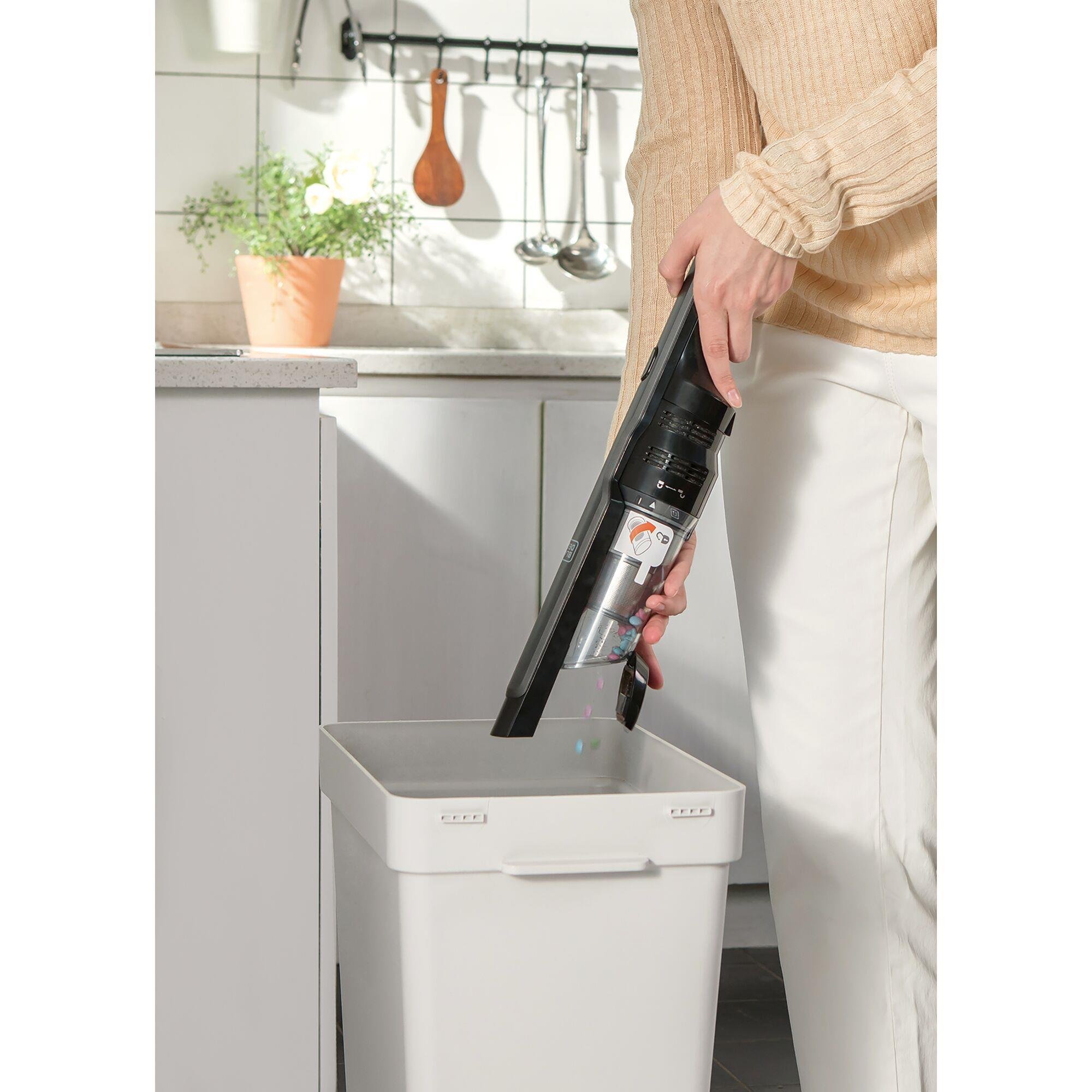 Black&Decker 12V Aspirabrikol Şarjlı El Süpürgesi - DVC320B21-QW