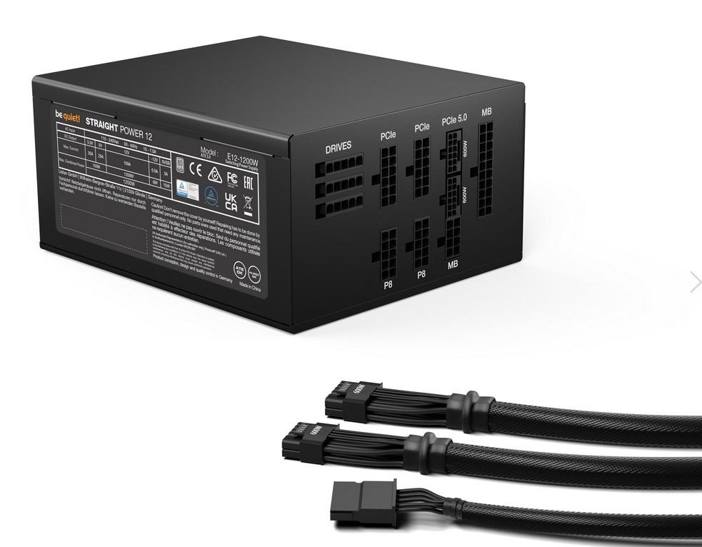 Be Quiet! BN338 Straight Power 12 1000w 80+ Platinum Tam Modüler Güç Kaynağı