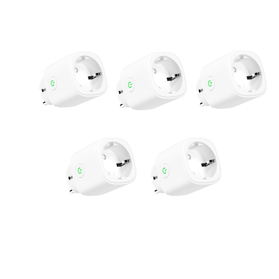 Meross Matter Akıllı Wi-Fi Mini Priz 5'li Paket (Apple HomeKit, Alexa ve Google Home Destekli)