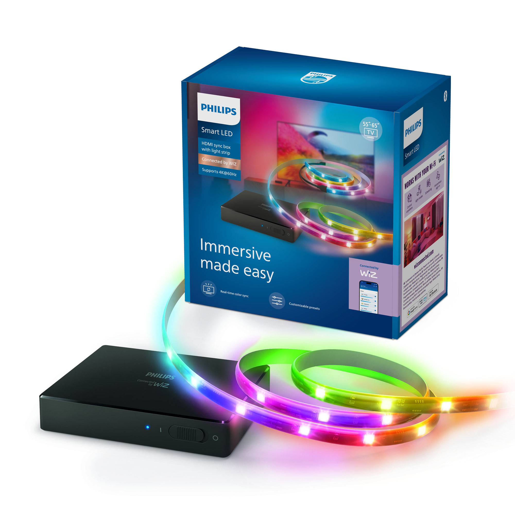 Philips Smart Lighting HDMI 2.0 Sync Box Kiti (55