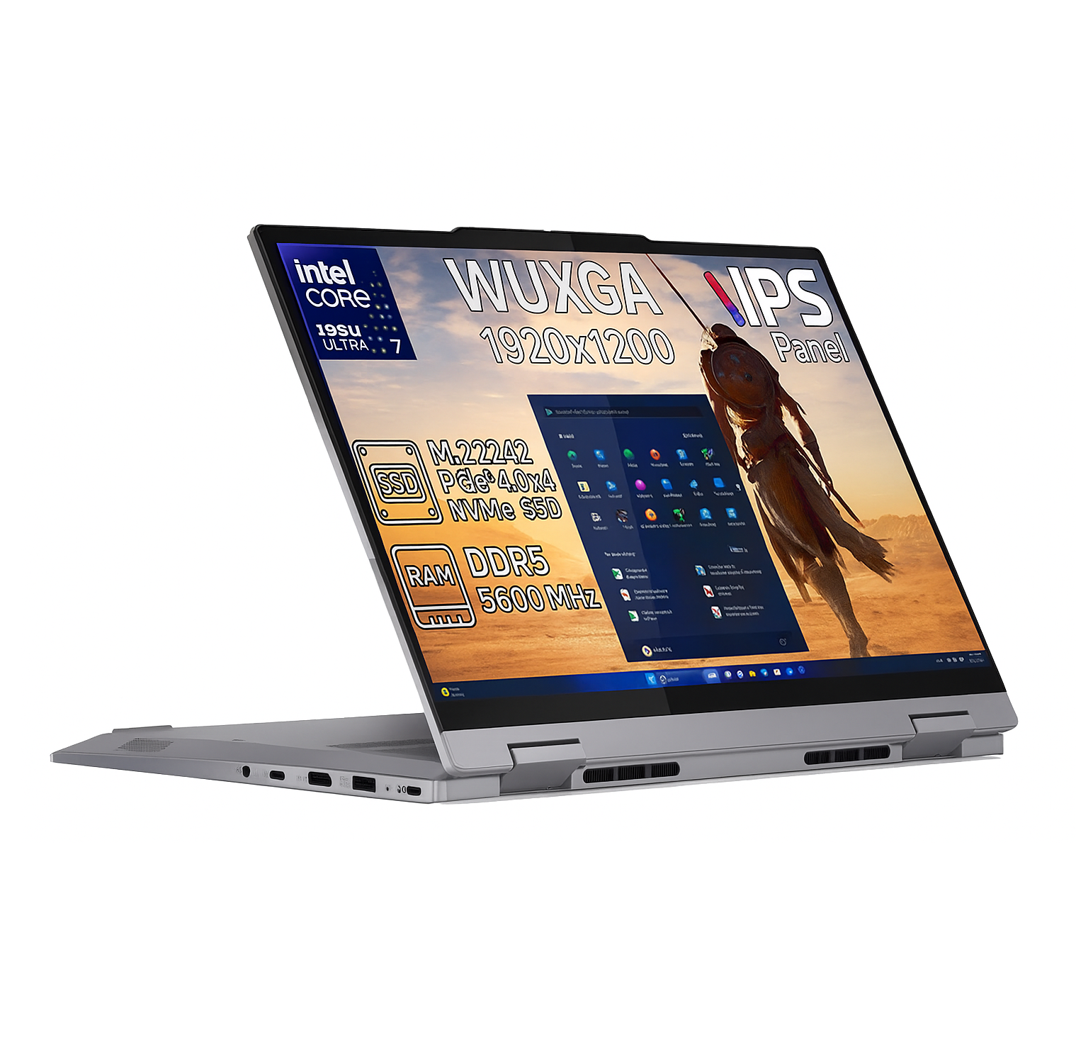 Lenovo ThinkBook 14 2-in-1 G4 IML Intel Core Ultra 7 155U 16GB 512GB SSD 14