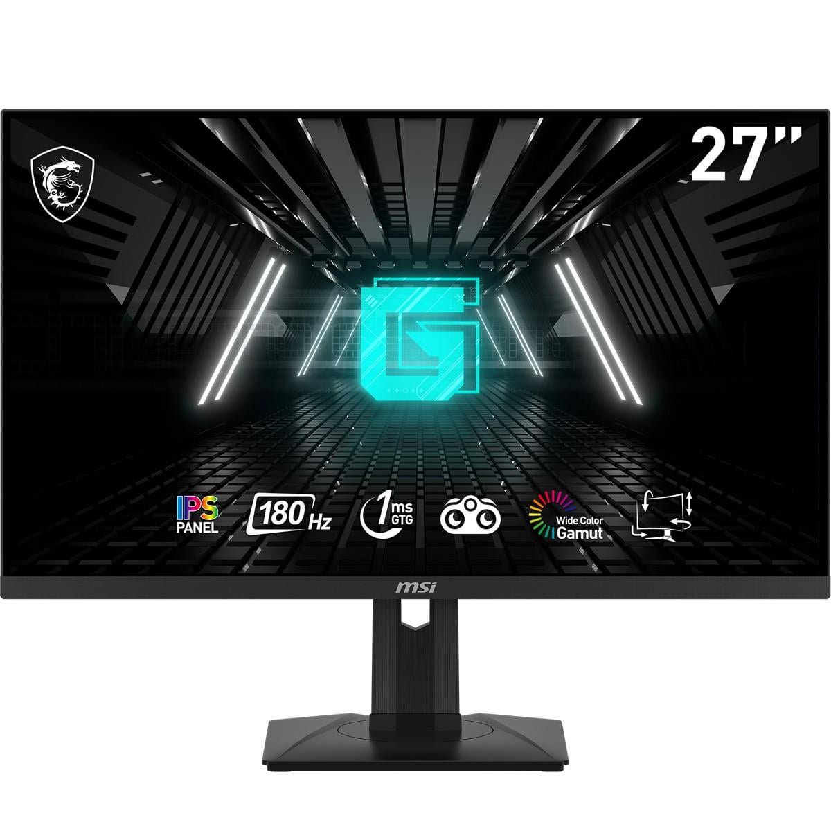 MSI G274PF 27 FLAT IPS 1920X1080 (FHD) 16:9 180HZ 1MS FREESYNC PREMIUM GAMING MONITOR