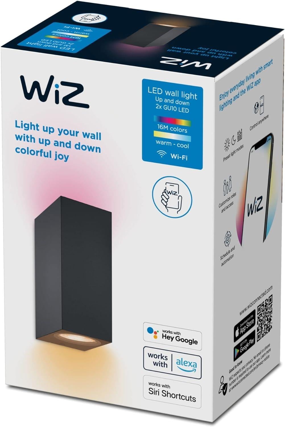 WiZ Up&Down Akıllı Duvar Lambası