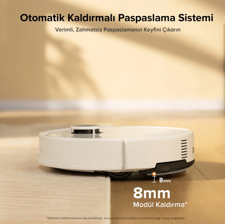 Roborock S8 Pro Akıllı Robot Süpürge - Beyaz