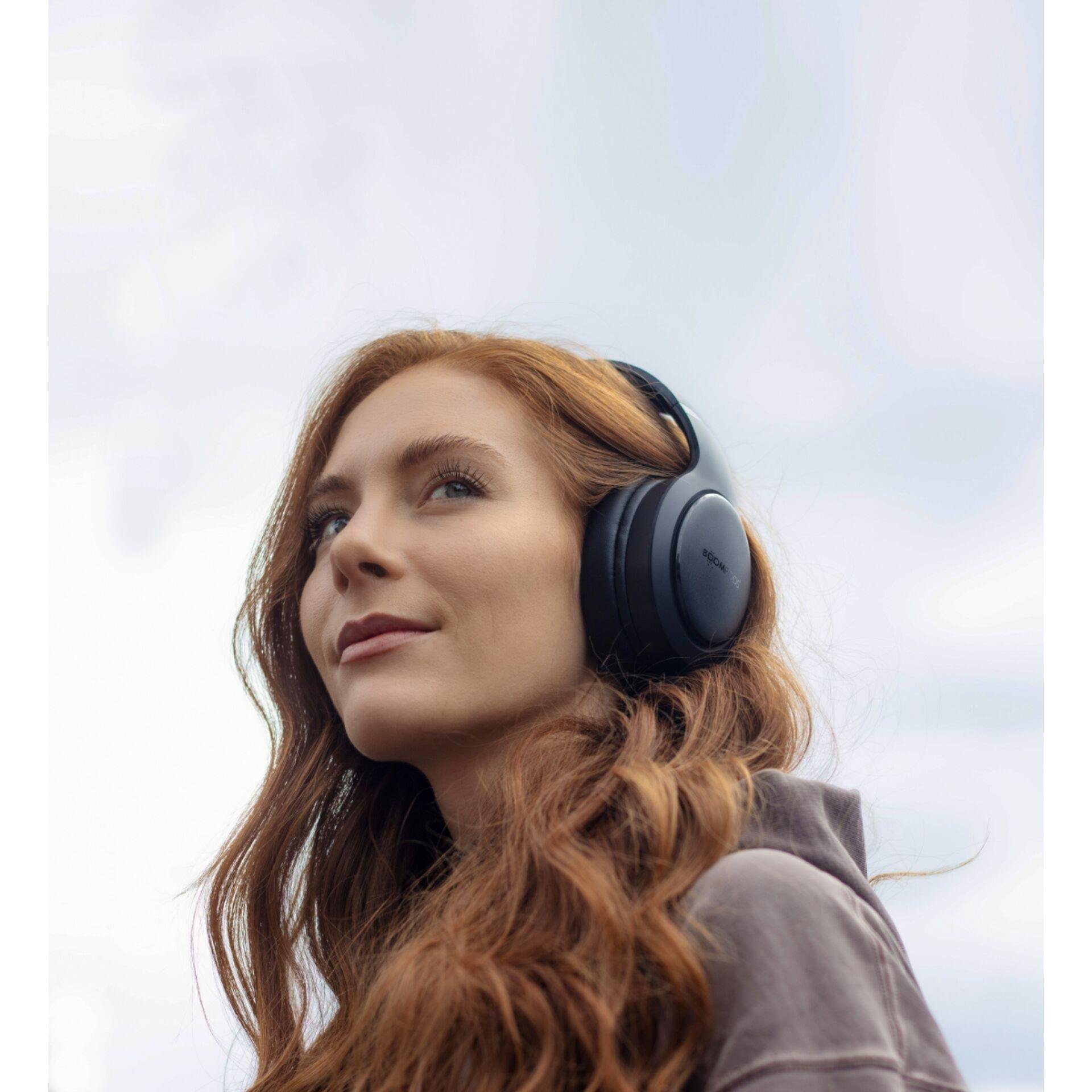 Boompods Headpods Pro2, Bluetooth Kulaküstü Kulaklık, Siyah