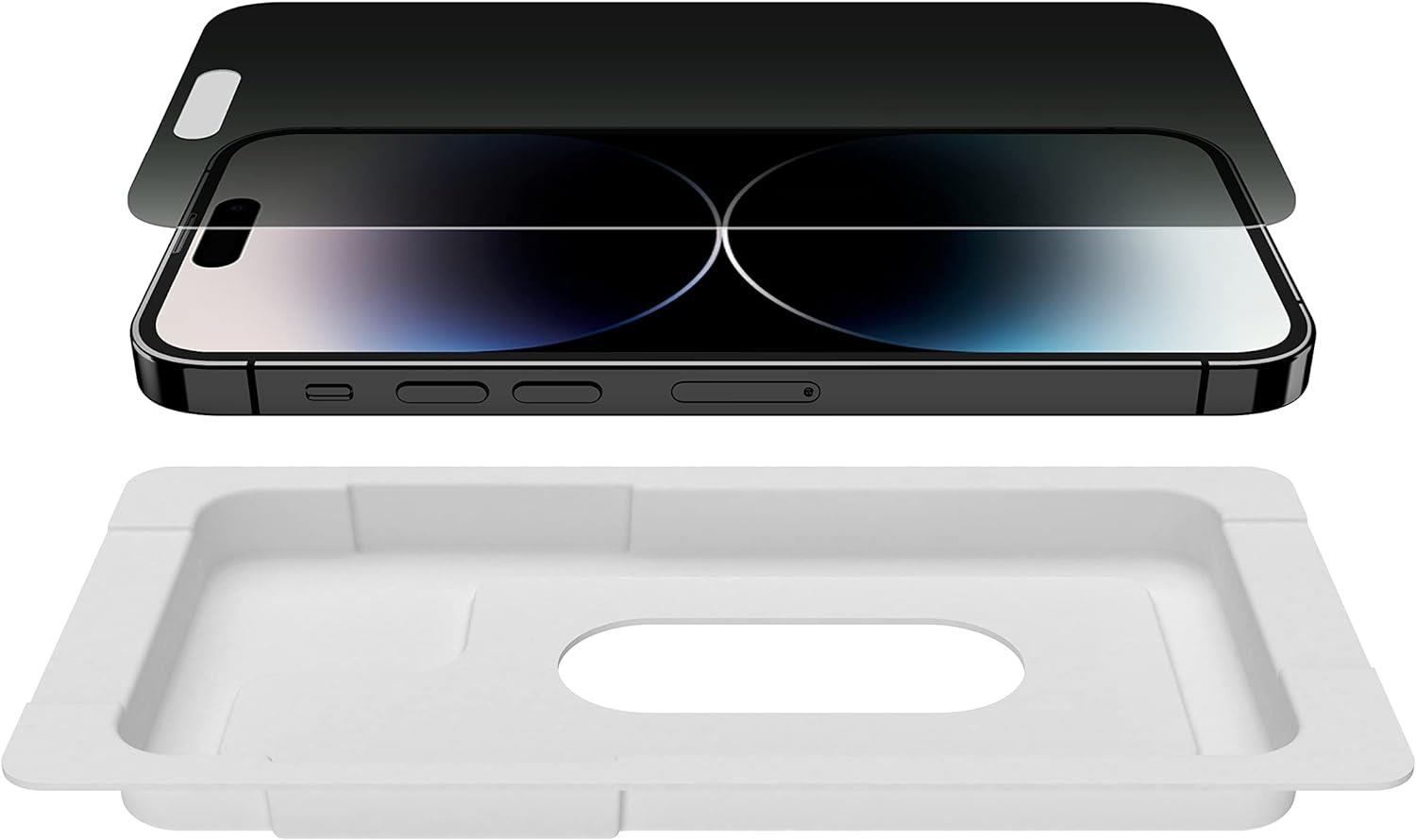 Belkin OVA115ZZ  iPhone 14 Pro Privacy (Hayalet Cam) Ekran Koruyucu 