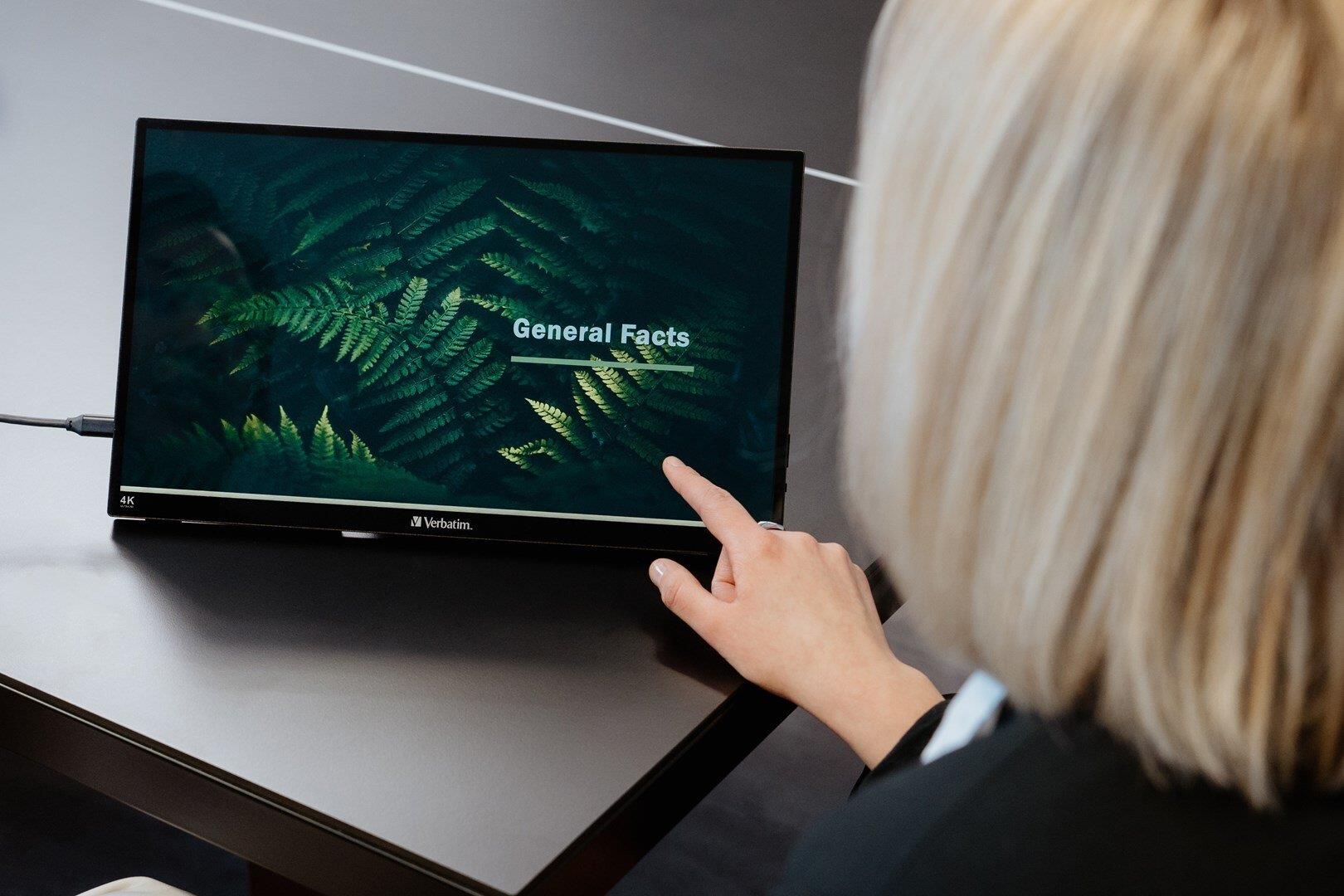 Verbatim 32238 PMT-15 4K 15.6