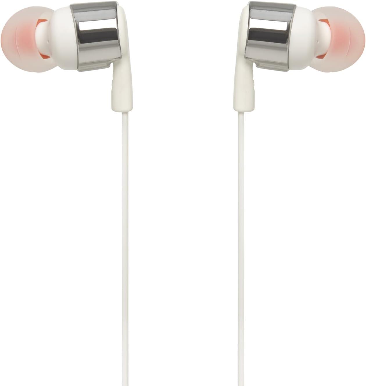 JBL T210 Siyah Kablolu Mikrofonlu Kulak İçi Kulaklık, Gri