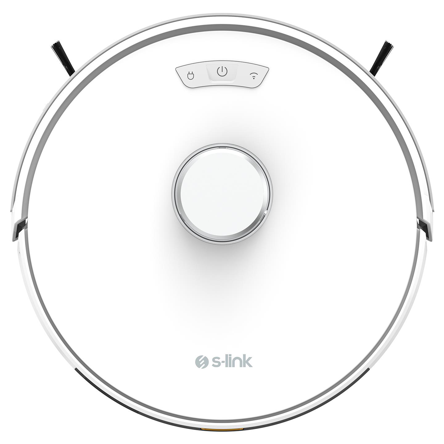 S-link C45 Max 2700 Vakumlu Gerçek 3000mAh Yüksek Emişli Akıllı Robot Süpürge