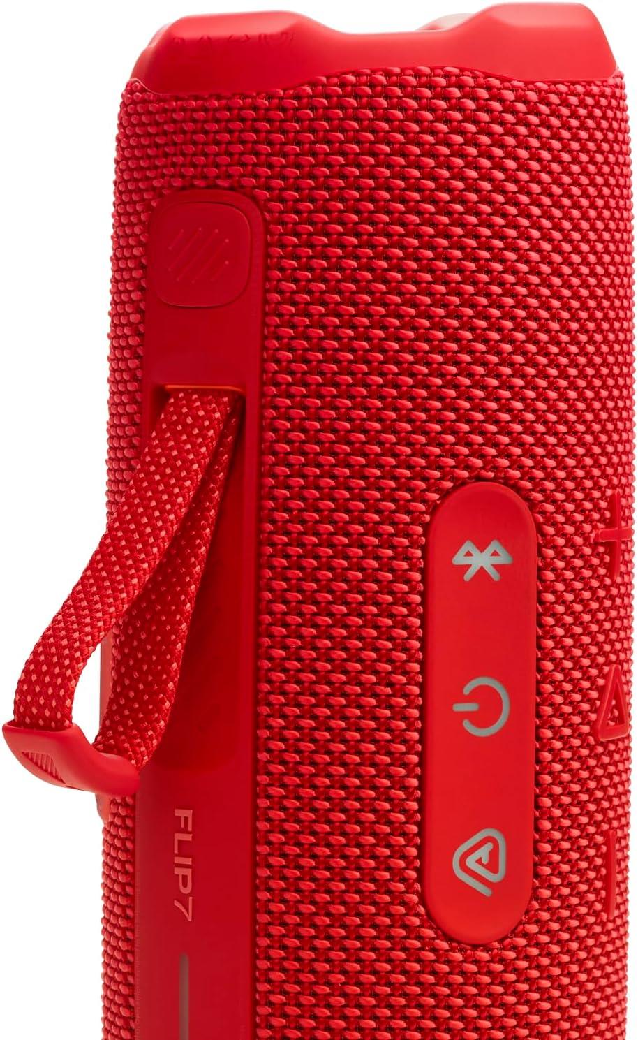 JBL Flip7 Bluetooth Hoparlör, IP67, Kırmızı
