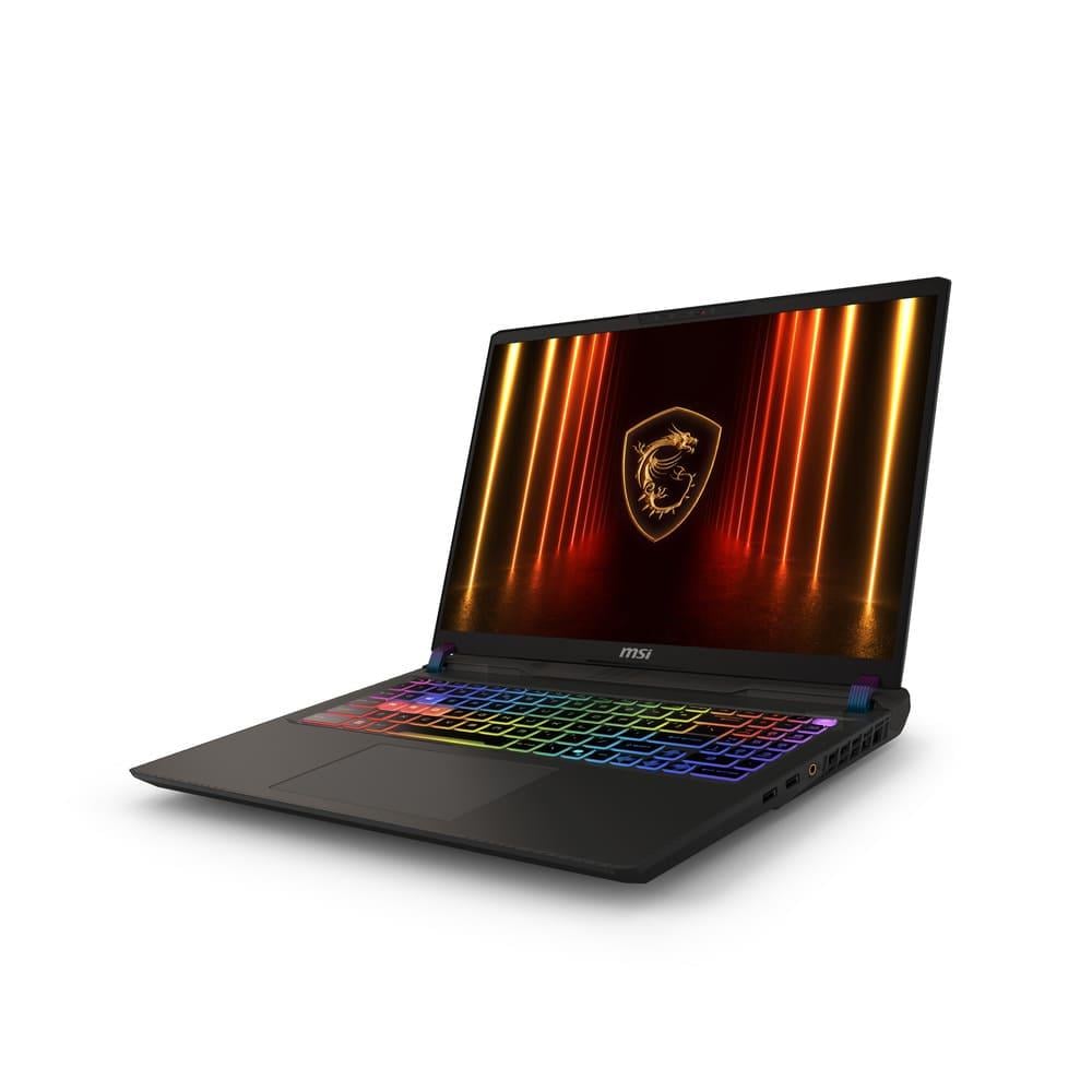 MSI Vector 16 HX AI A2XWIG-089TR ULTRA 9 275HX 32GB DDR5 Ram 1TB SSD RTX5080 16GB GDDR7 16'' QHD 240Hz Windows 11 Home Taşınabilir Bilgisayar