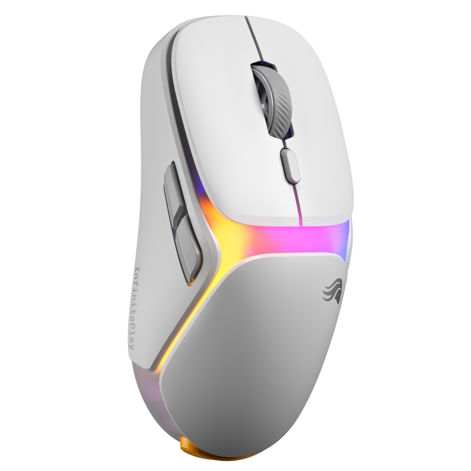 Glorious Model O3 Kablosuz RGB Ultralight 30000 DPI Gaming Mouse -Mat Beyaz