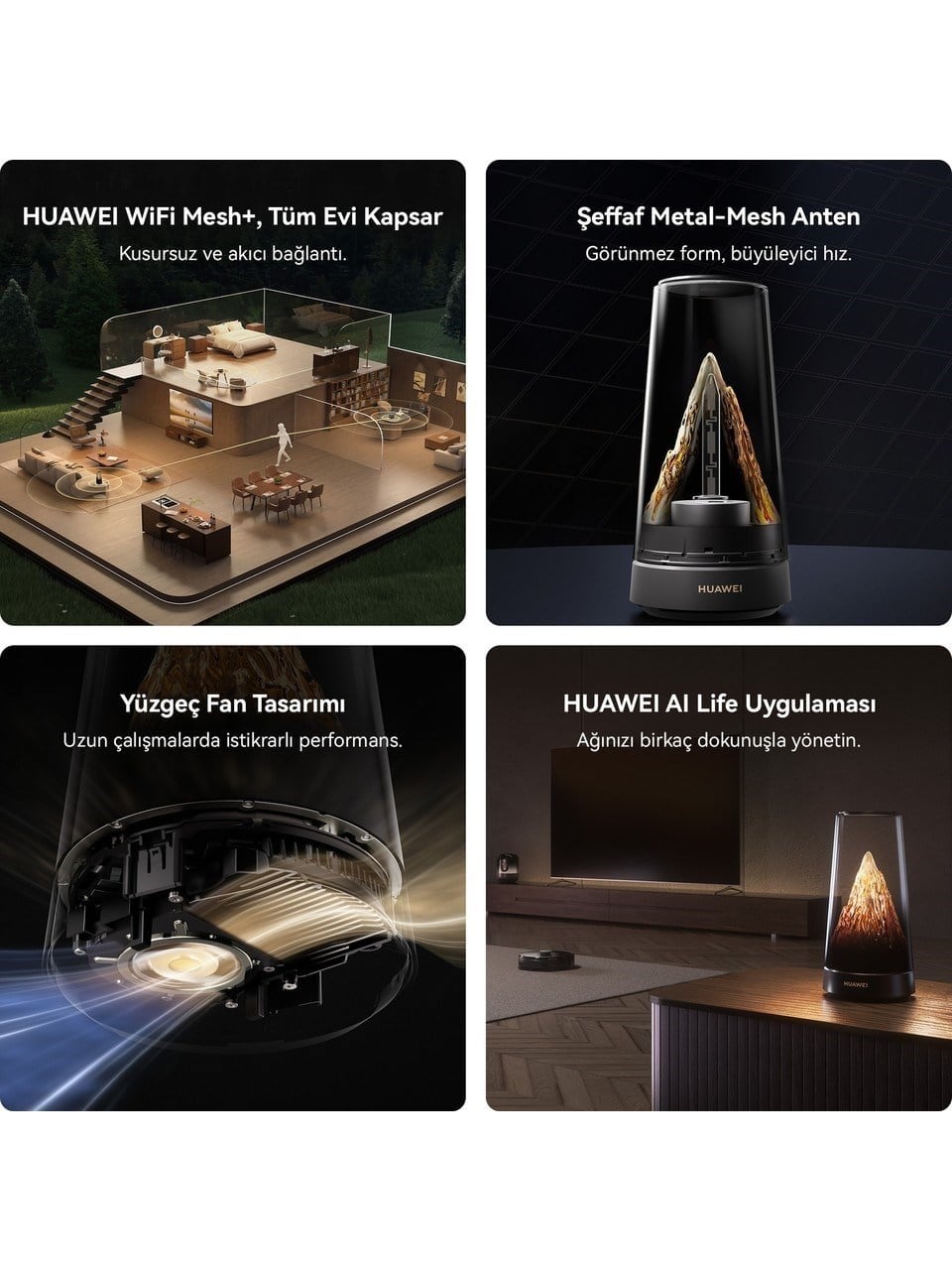 Huawei WiFi Mesh X3 Pro Single Main Black 53030ECM (GAEA2-PLM21-20)
