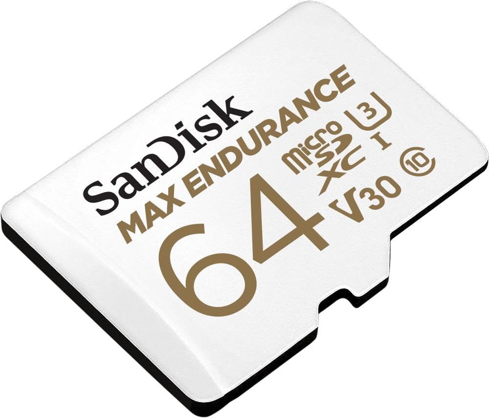 Sandisk Max Endurance 64GB 100MB/s-40MB/s MicroSD Hafıza Kartı SDSQQVR-064G-GN6IA