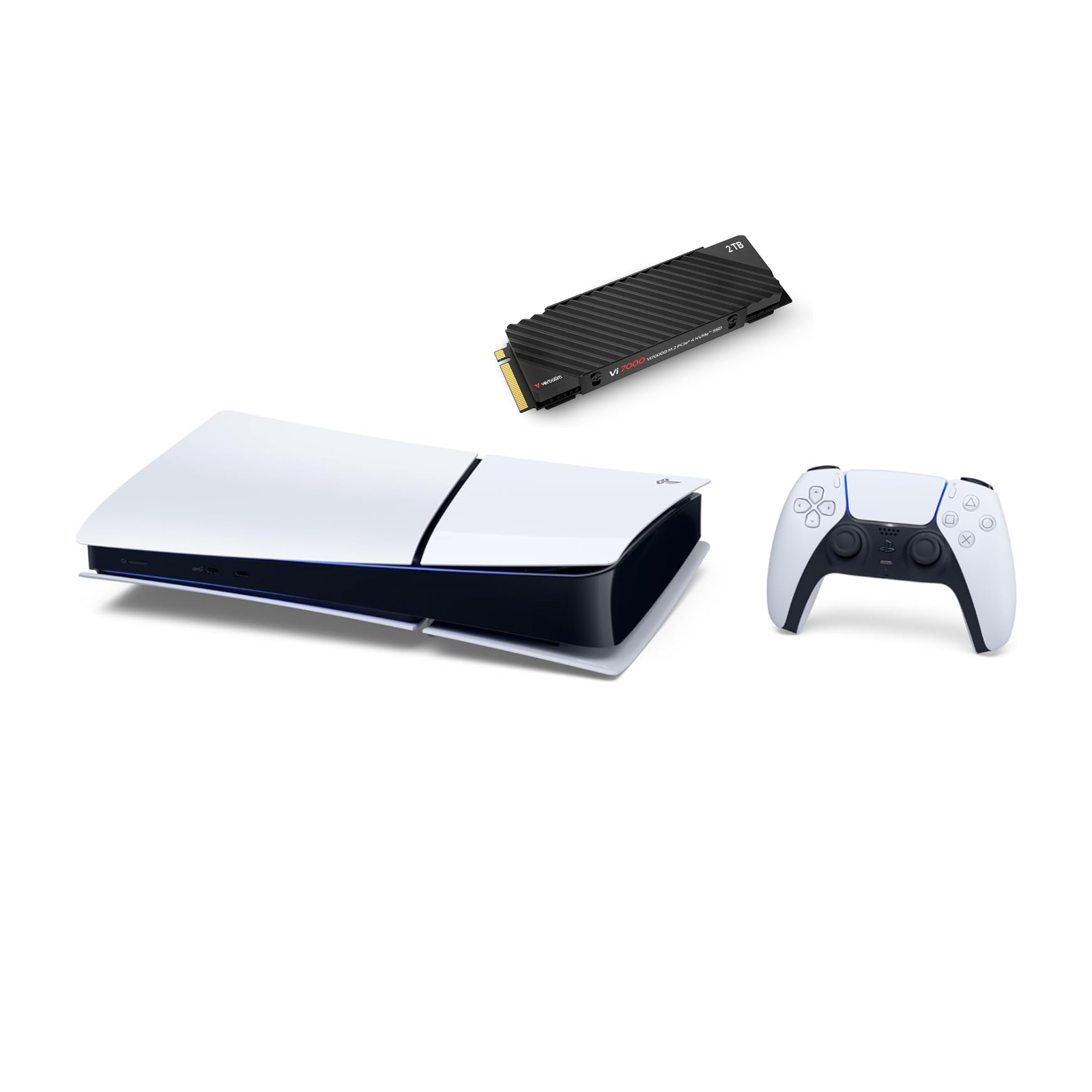 Sony Playstation 5 Slim Digital Versiyon - Astro Bot Oyun ve Verbatim 2TB Nvme SSD Hediyeli (Bilkom Garantili)