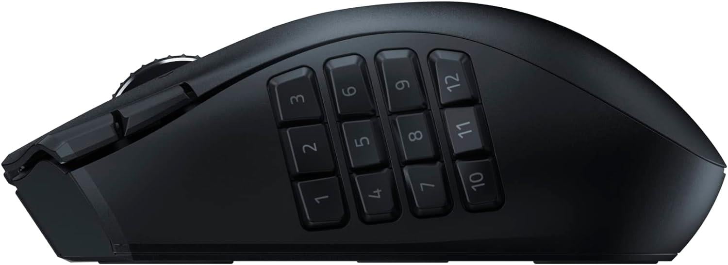 Razer Naga V2 HyperSpeed - Ergonomik Kablosuz MMO Gaming Mouse