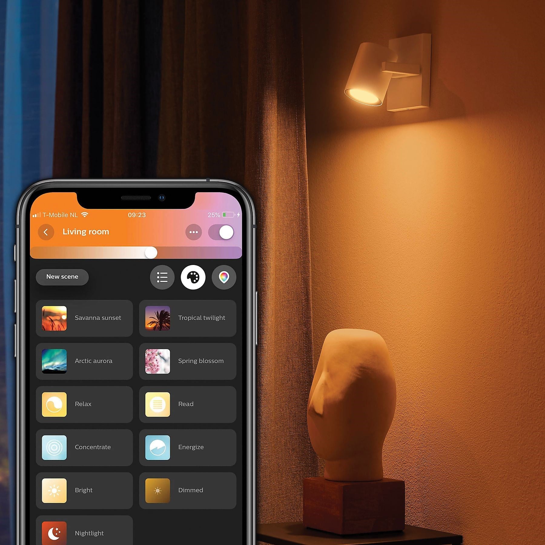 Philips Hue Argenta Tek Spot Lamba 1x4.2W (Beyaz)