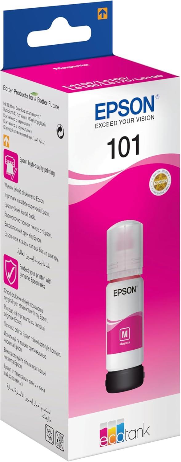 Epson 101 EcoTank Magenta Bottle - C13T03V34A
