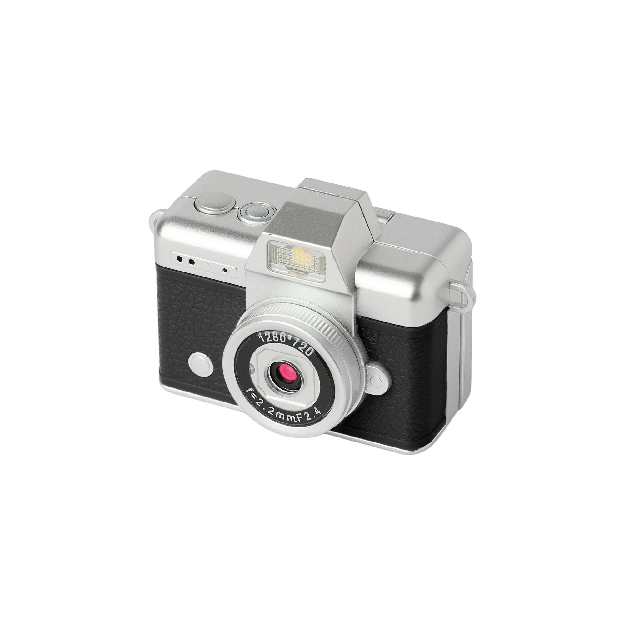 Acton Picco Flex Flip Ekranlı Retro Photo Kamera - Siyah
