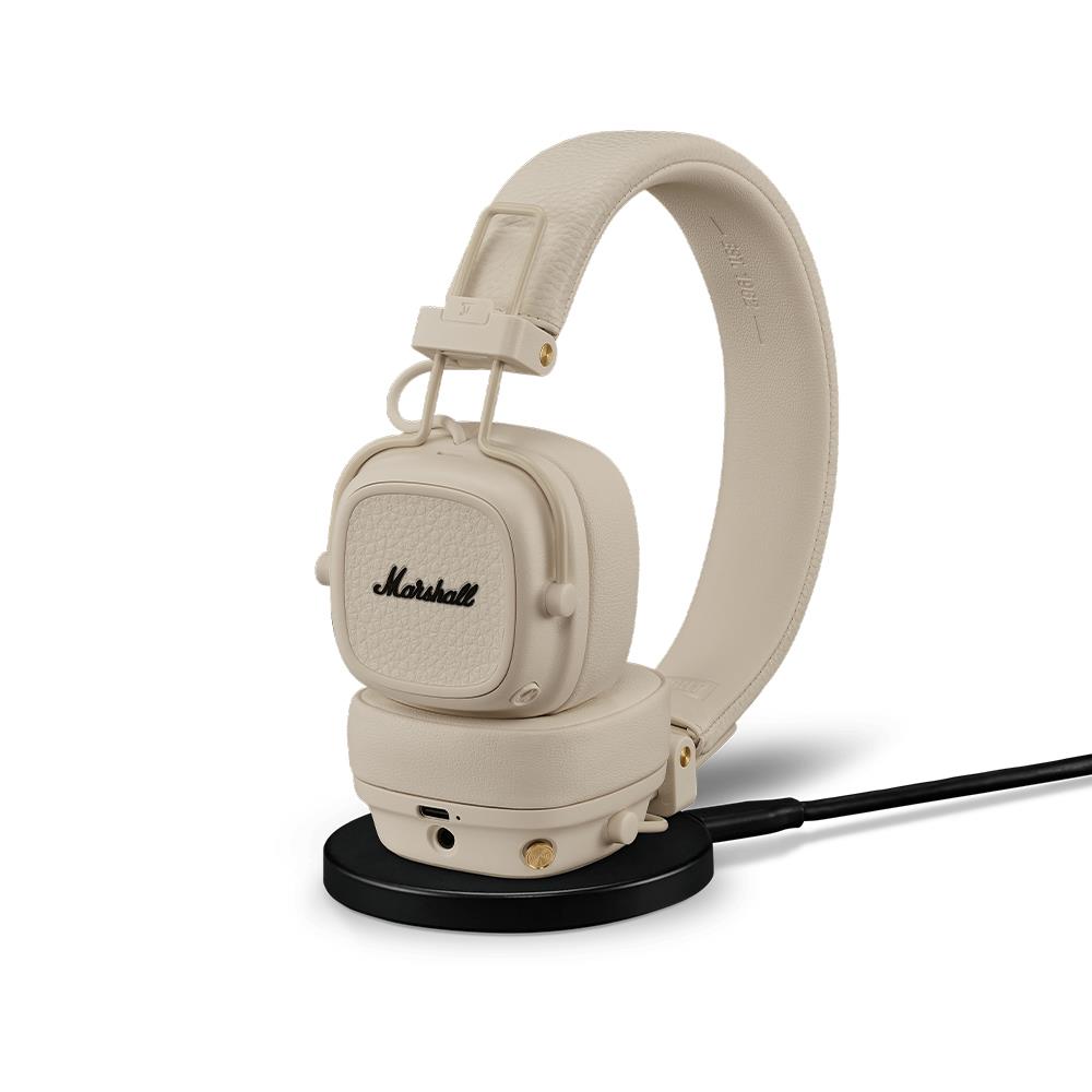 Marshall Major V Bluetooth Kulaküstü Kulaklık, Krem 