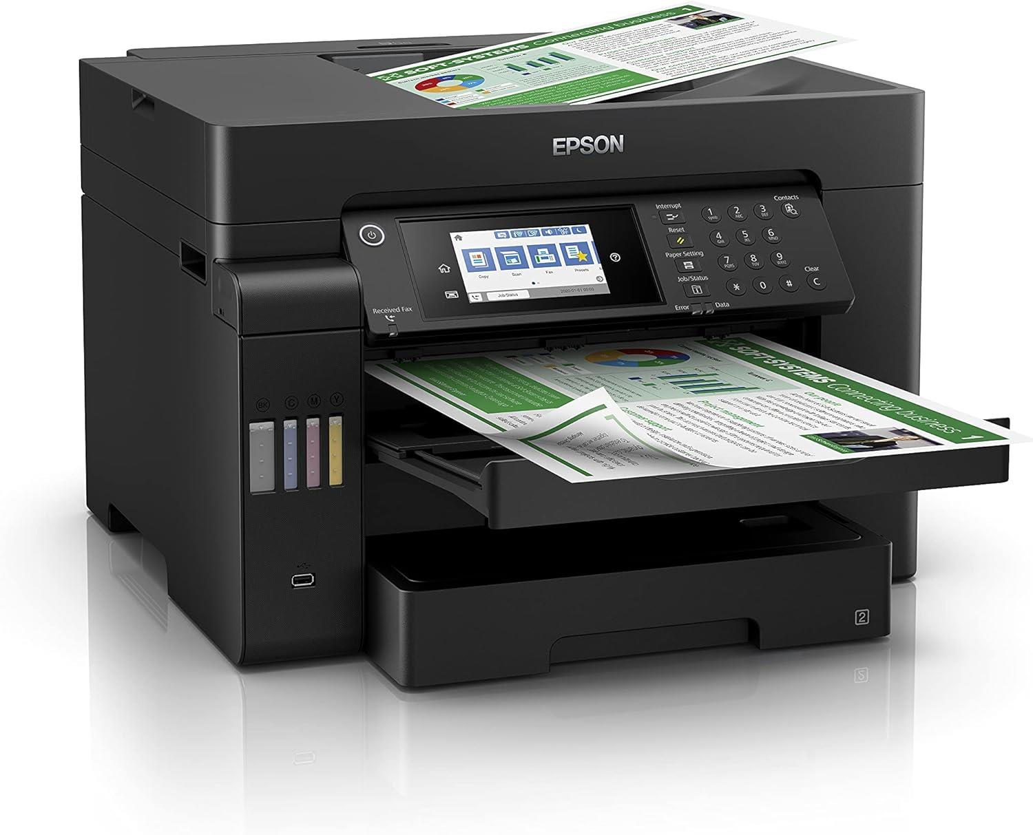 EPSON EcoTank L15150 Baskı, Tarama, Kopya, Faks ( USB, Ethernet, WiFi, Wi-Fi Direct ) A3 Çok Fonksiyonlu Yazıcı