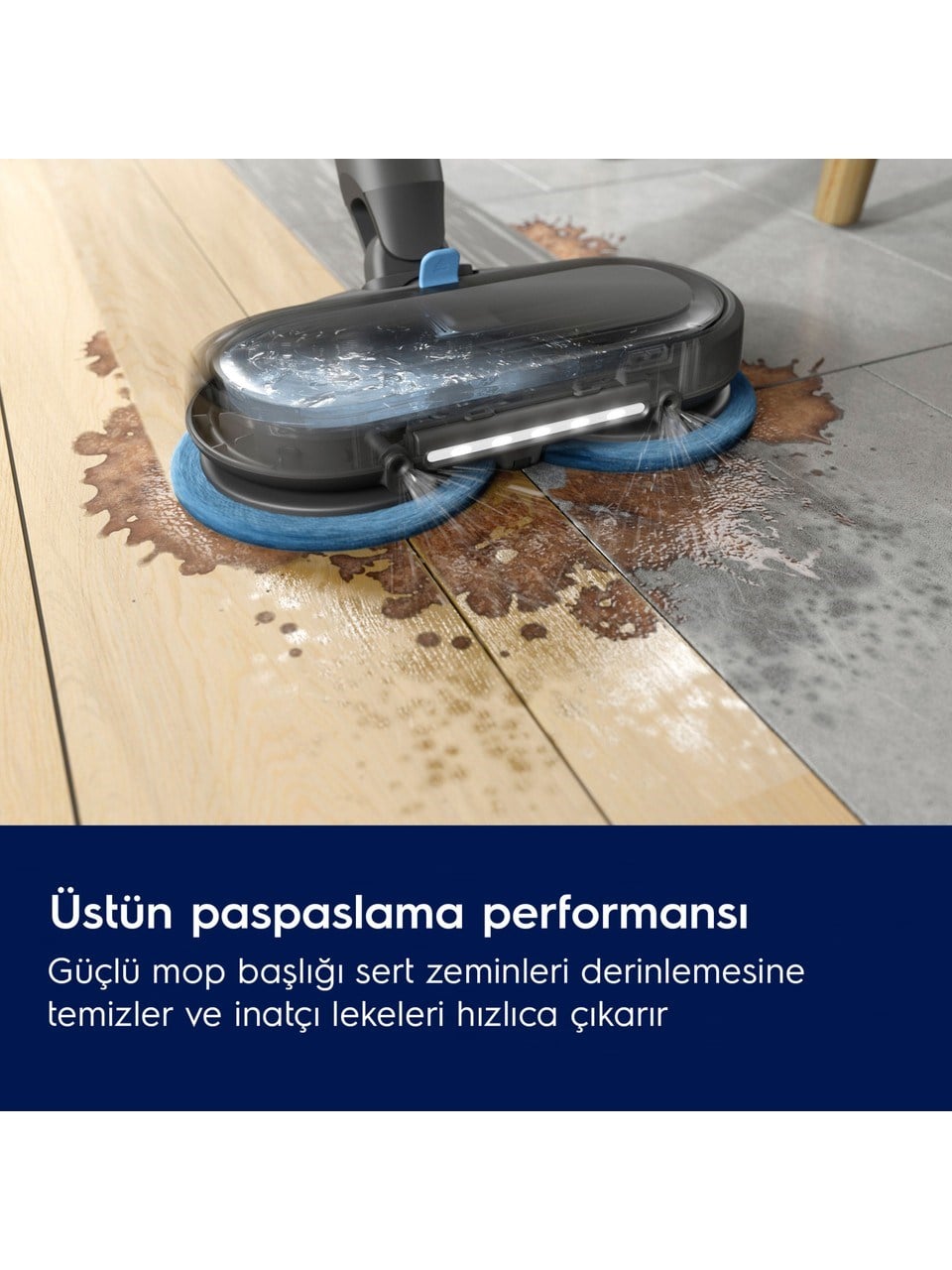 Electrolux Hygienic Wet 800 EP82H25WET Şarjlı Dikey Süpürge